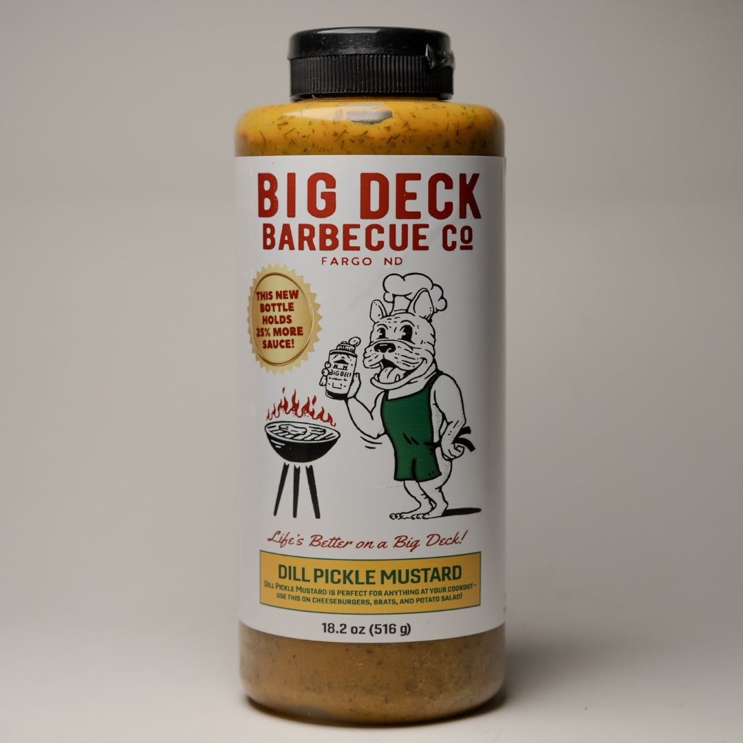 Dill Pickle Mustard – Big Deck Barbecue Co.